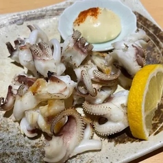 ゲソの塩焼