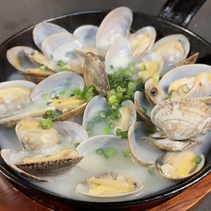 あさりのバター焼き/あさりの酒蒸し