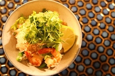 海老と木耳のヤムウンセン