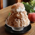 料理メニュー写真&nbsp;桃とアールグレイのかき氷 ― 桃と紅茶のマリアージュ ―