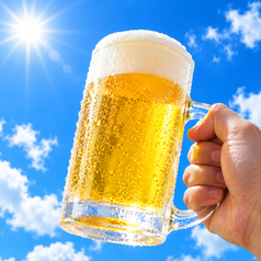 熱い夏！冷たいビール！