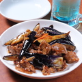 料理メニュー写真&nbsp;豚肉とナスの辛子みそ炒め
