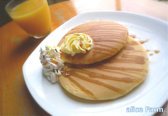 ホットケーキセット