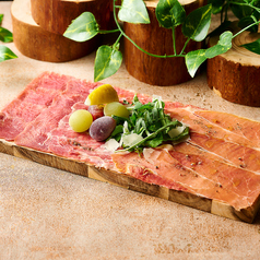 生ハムの盛り合わせ3種