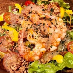 赤海老とトマトのサラダ～オニオンドレッシング～～