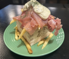 生ハムとポテト