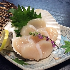 ホタテの刺身/刺身3点盛り