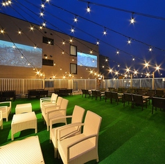 LC五稜郭ホテル別館屋上ビアガーデン　LCガーデン　函館の雰囲気2