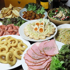 ~プレミアムプラン~絶品鶏チャーシュー含む全8品+3H飲み放題
