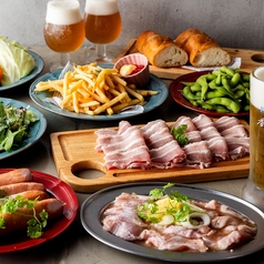 吉祥寺 井の頭テラス HONOO ホノオのコース写真