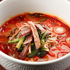 心地よい一杯◇栄養満点の牛肉ユッケジャンの写真