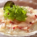 料理メニュー写真 本日鮮魚のカルパッチョ 