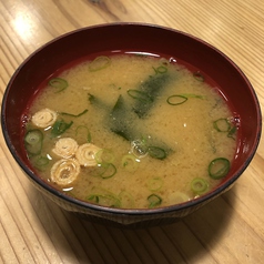 鳴門わかめの味噌汁