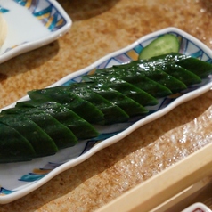 郷土料理　きゅうり三五八漬け