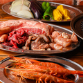 料理メニュー写真&nbsp;手ぶらでお気軽に！国産BBQプラン！自慢のお肉や、海鮮などがついた2時間飲み放題付き