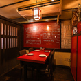 【2名様～6名様】ついたてで仕切る、自由度が高い半個室もご用意しております。各種ご宴会に♪
