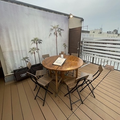 6～8名丸ビアガーデンテーブル