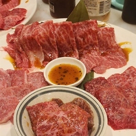 厳選肉を贅沢に味わうコース