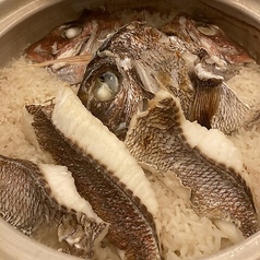 天然明石鯛 土鍋鯛めしコース 黒毛和牛 しゃぶしゃぶ小鍋付き