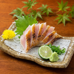 地鶏炙り刺し