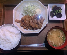 ジンギスカン定食