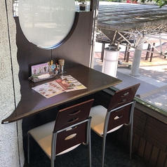 【デートにもおすすめのカップルシート】福島駅に直結している当店は、お二人様向けのお席もあり、デート使いにおすすめしております♪窓側のお席ですので、景色も良く、より一層お食事をお楽しみいただけるお席です！