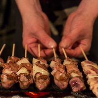 【国産炭火焼き鳥】