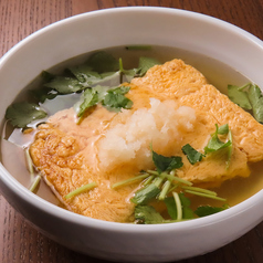 明石焼き風だし巻き　たっぷりのお出汁で