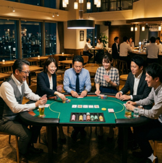 MUSASHI POKER ROOM OSAKA ムサシポーカールームオオサカのコース写真