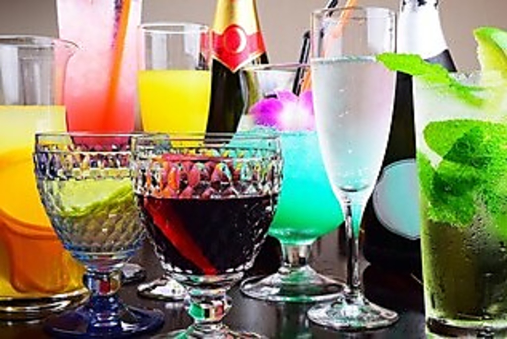 料理に合わせて選べる、種類豊富なドリンク各種