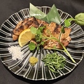 料理メニュー写真&nbsp;越乃鶏モモ一枚焼き