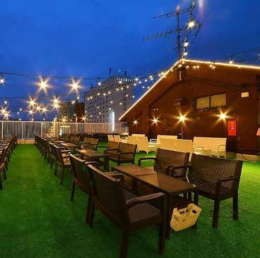 LC五稜郭ホテル別館屋上ビアガーデン　LCガーデン　函館の雰囲気1