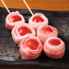 トマト豚巻き串