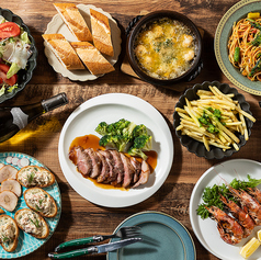 ワインと炭の音 食堂ますだのコース写真