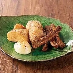 長芋と牛蒡の唐揚げ