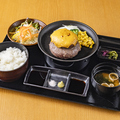 料理メニュー写真&nbsp;とろけるチーズハンバーグ御膳Sサイズ150g