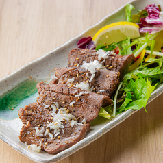 牛タン中薄切りの炭火焼き