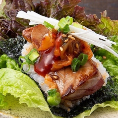 巻かないマグロのキンパ