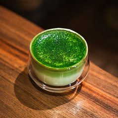 抹茶麹甘酒Latte