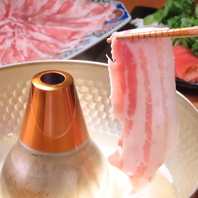 能登豚と地酒しゃぶしゃぶ