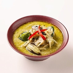 鶏とナスのグリーンカレー