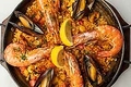 料理メニュー写真&nbsp;赤海老のシーフードパエリア