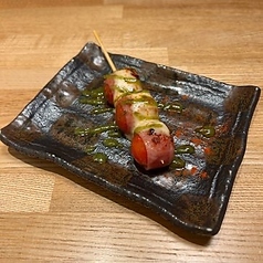 トマトベーコンバジルチーズ串