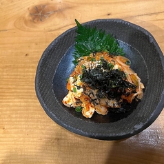 韓国キムチのクリームチーズ和え