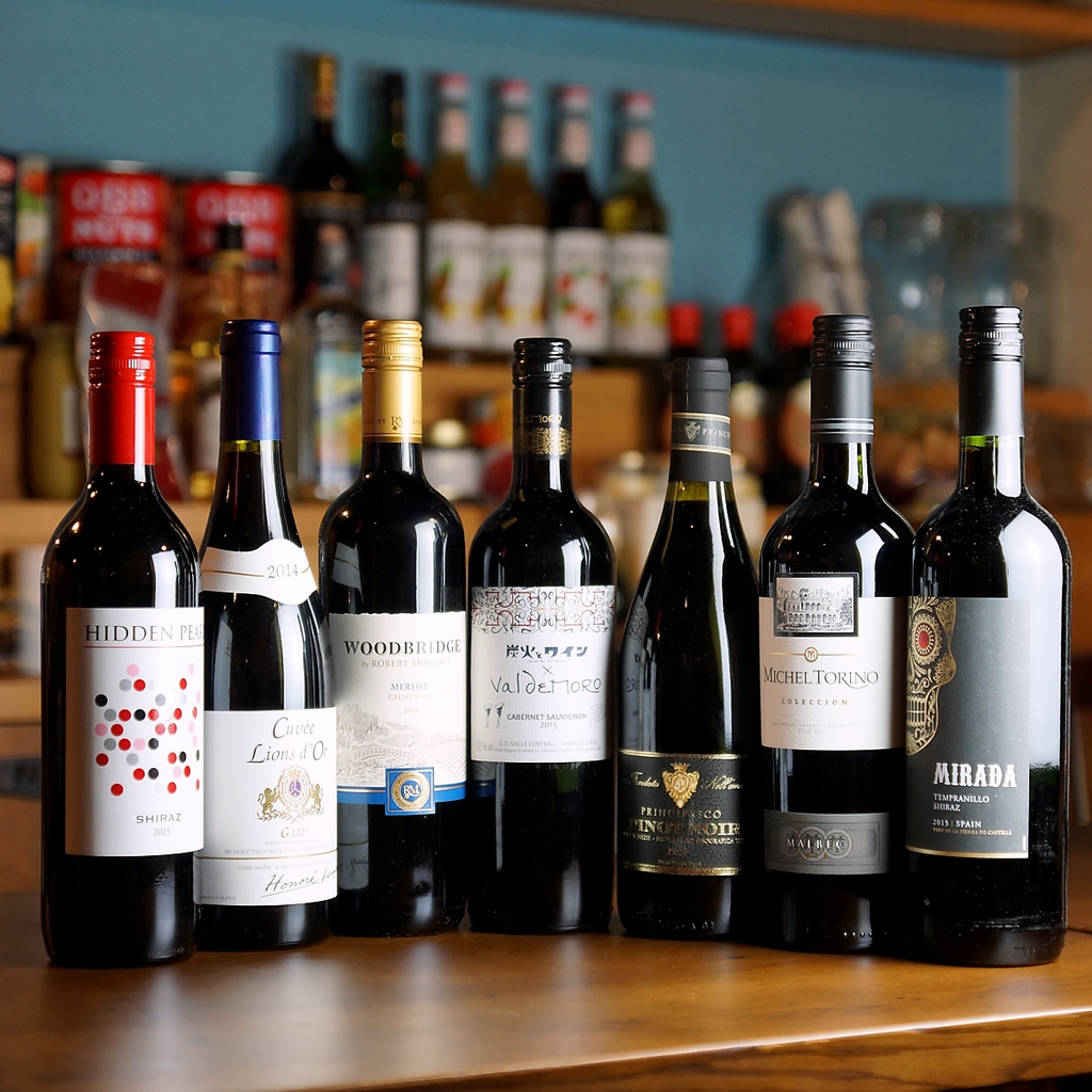 コスパ◎ワインが時間無制限で飲み放題1500円！なんと閉店まで！！