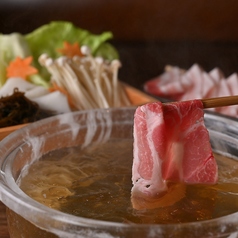 自慢の水晶鍋◎