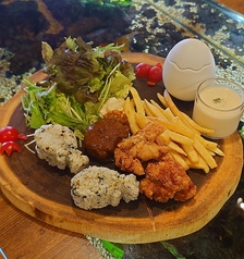 きんぎょのわくわく冒険プレート ～なめらかプリン付き～