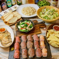 八丁堀でで肉料理と言えば…！3時間食べ飲み放題が人気