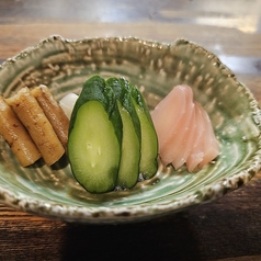 漬物盛り合わせ