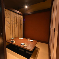 2名様~扉付き個室にご案内可能!所沢で飲むなら鳥元へ